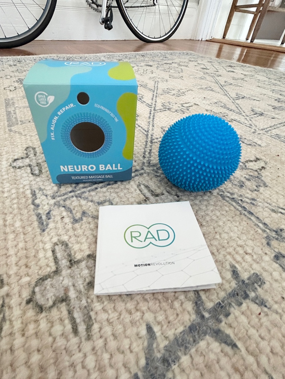 RAD Neuro Massage Ball - New In Box NIB